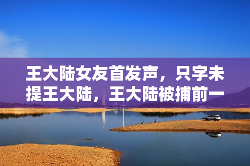 王大陆女友首发声，只字未提王大陆，王大陆被捕前一天两人曾约会