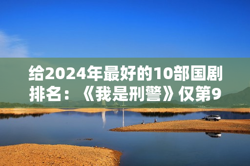 给2024年最好的10部国剧排名：《我是刑警》仅第9