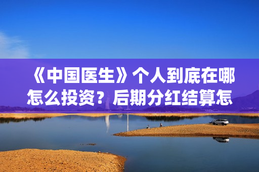 《中国医生》个人到底在哪怎么投资？后期分红结算怎么结？(《中国医生》抢先版)
