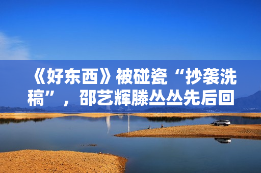 《好东西》被碰瓷“抄袭洗稿”，邵艺辉滕丛丛先后回应