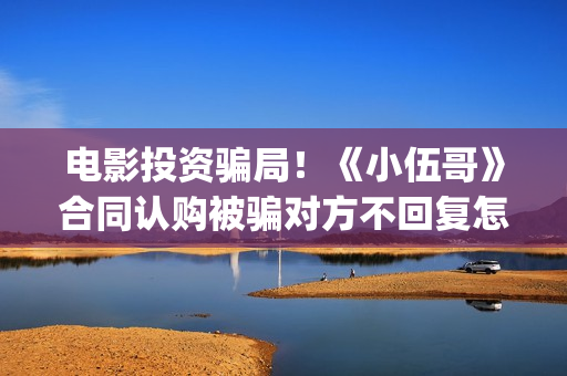 电影投资骗局！《小伍哥》合同认购被骗对方不回复怎么办？怎么追回资金？——抵制耐克(电影投资骗局今日说法)