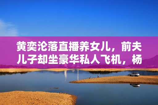 黄奕沦落直播养女儿，前夫儿子却坐豪华私人飞机，杨紫琼为他庆生