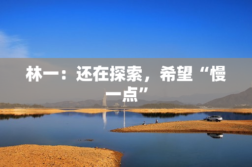 林一：还在探索，希望“慢一点”