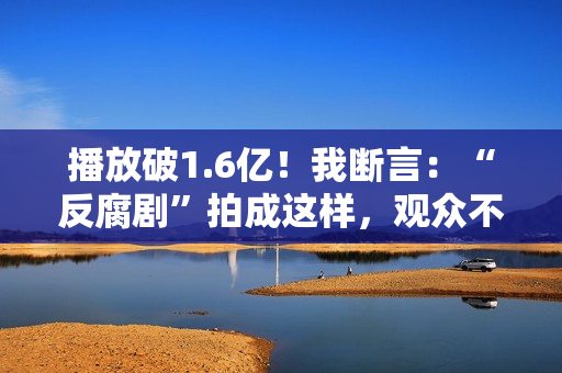 播放破1.6亿！我断言：“反腐剧”拍成这样，观众不会骂娘