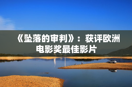 《坠落的审判》：获评欧洲电影奖最佳影片