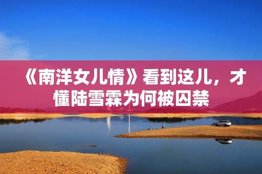 《南洋女儿情》看到这儿，才懂陆雪霖为何被囚禁