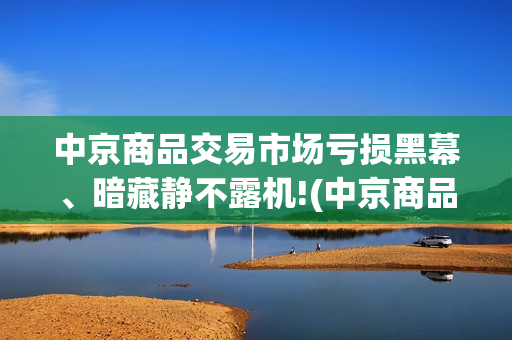 中京商品交易市场亏损黑幕、暗藏静不露机!(中京商品市场)