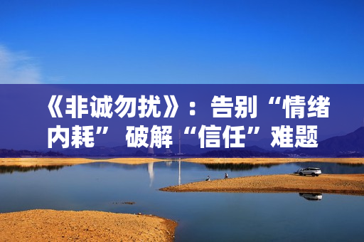 《非诚勿扰》:告别“情绪内耗” 破解“信任”难题 《非诚勿扰》:告别“情绪内耗” 破解“信任”难题