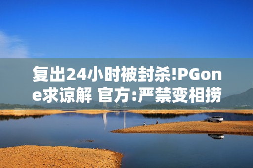 复出24小时被封杀!PGone求谅解 官方:严禁变相捞金