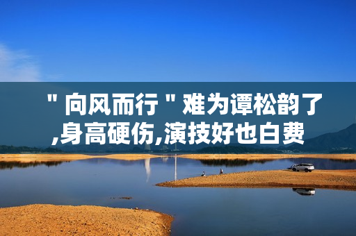 "向风而行"难为谭松韵了,身高硬伤,演技好也白费 "向风而行"难为谭松韵了,身高硬伤,演技好也白费