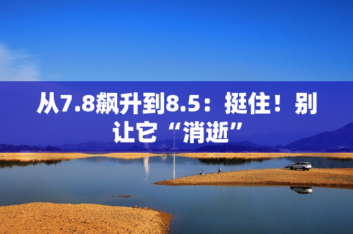 从7.8飙升到8.5：挺住！别让它“消逝”