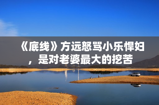 《底线》方远怒骂小乐悍妇，是对老婆最大的挖苦