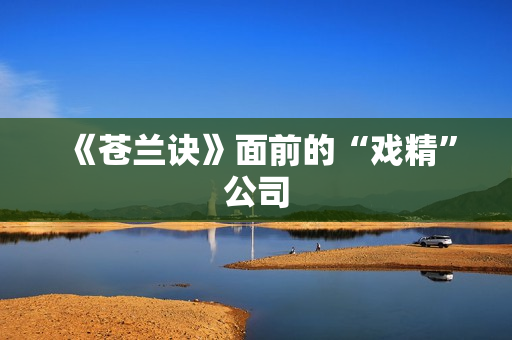 《苍兰诀》面前的“戏精”公司
