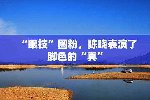 “眼技”圈粉，陈晓表演了脚色的“真”