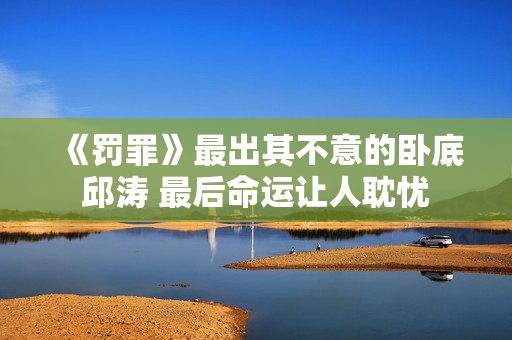 《罚罪》最出其不意的卧底邱涛 最后命运让人耽忧