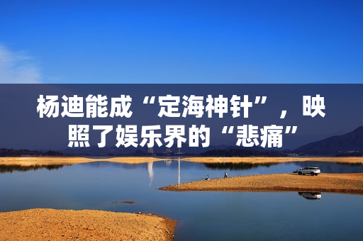 杨迪能成“定海神针”，映照了娱乐界的“悲痛”