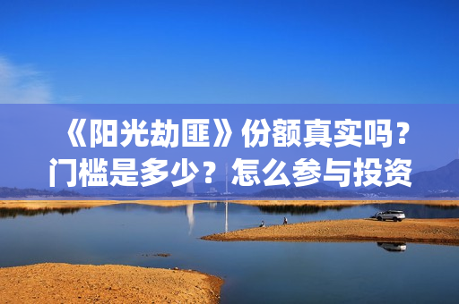 《阳光劫匪》份额真实吗？门槛是多少？怎么参与投资？(阳光劫匪演的什么玩意)