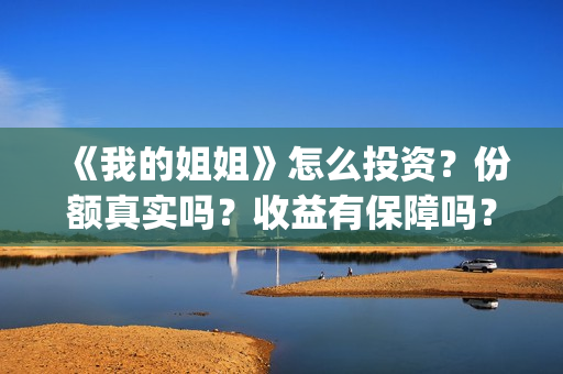 《我的姐姐》怎么投资？份额真实吗？收益有保障吗？(《我的姐姐》:女性议题的戏剧化表达)