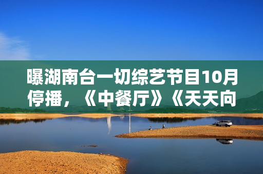 曝湖南台一切综艺节目10月停播,《中餐厅》《天天向上》都延期了 曝湖南台一切综艺节目10月停播,《中餐厅》《天天向上》都延期了