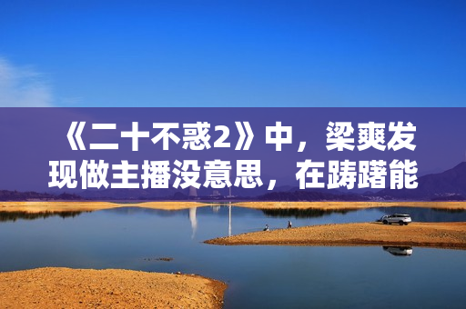 《二十不惑2》中，梁爽发现做主播没意思，在踌躇能否想做出改动