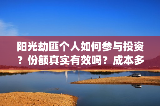 阳光劫匪个人如何参与投资？份额真实有效吗？成本多少？(阳光劫匪人员介绍)