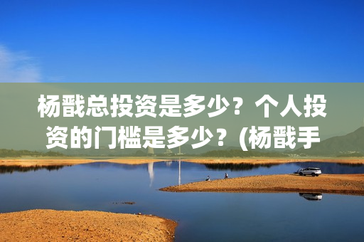 杨戬总投资是多少？个人投资的门槛是多少？(杨戬手下)