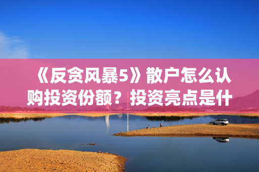《反贪风暴5》散户怎么认购投资份额？投资亮点是什么?值得投资吗？(反贪风暴5国语免费播放高清)