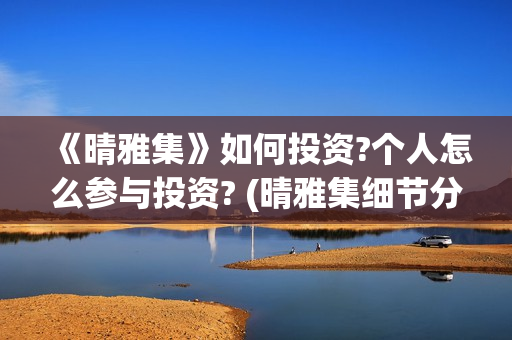 《晴雅集》如何投资?个人怎么参与投资? (晴雅集细节分析)