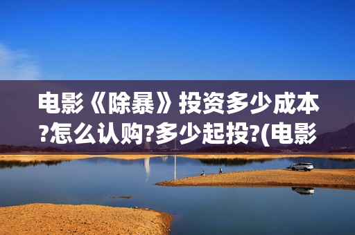 电影《除暴》投资多少成本?怎么认购?多少起投?(电影除暴咋样)