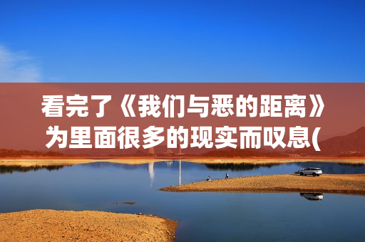 看完了《我们与恶的距离》为里面很多的现实而叹息(我们和我们在一起剧情介绍)