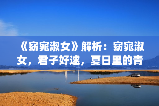 《窈窕淑女》解析：窈窕淑女，君子好逑，夏日里的青春活力(窈窕淑女简介)