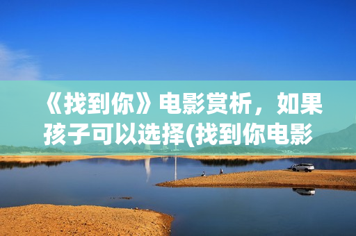 《找到你》电影赏析，如果孩子可以选择(找到你电影孙芳最后结局)