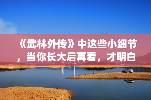 《武林外传》中这些小细节，当你长大后再看，才明白社会的险恶！(武林外传中小郭最拿手的菜是什么菜)