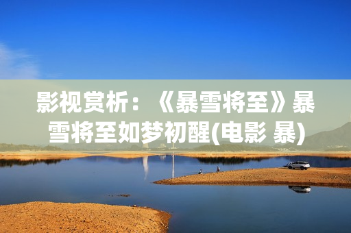影视赏析：《暴雪将至》暴雪将至如梦初醒(电影 暴)