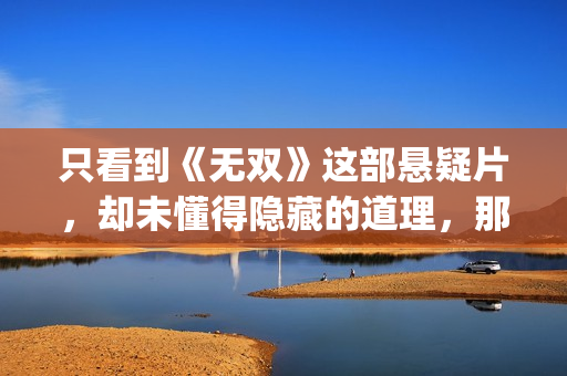 只看到《无双》这部悬疑片，却未懂得隐藏的道理，那么你就错了(无双看了一遍没看懂)