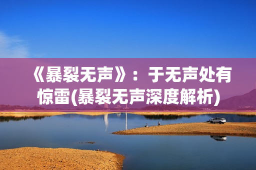 《暴裂无声》：于无声处有惊雷(暴裂无声深度解析)