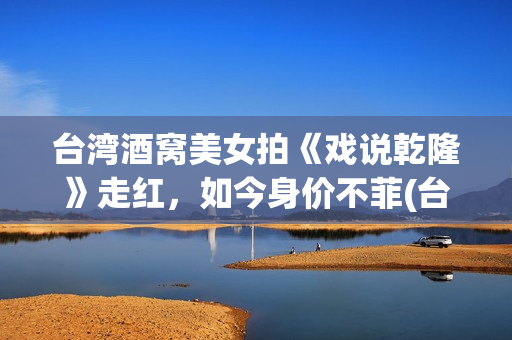 台湾酒窝美女拍《戏说乾隆》走红，如今身价不菲(台湾有酒窝的男歌手)