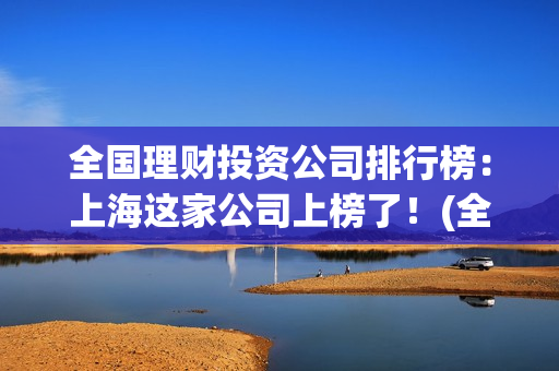 全国理财投资公司排行榜：上海这家公司上榜了！(全国理财排行榜前十名)