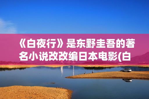 《白夜行》是东野圭吾的著名小说改改编日本电影(白夜行是说什么的)