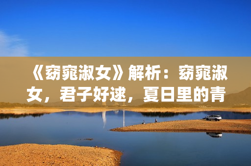 《窈窕淑女》解析：窈窕淑女，君子好逑，夏日里的青春活力(窈窕淑女原作)