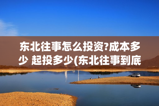 东北往事怎么投资?成本多少 起投多少(东北往事到底写没写完)