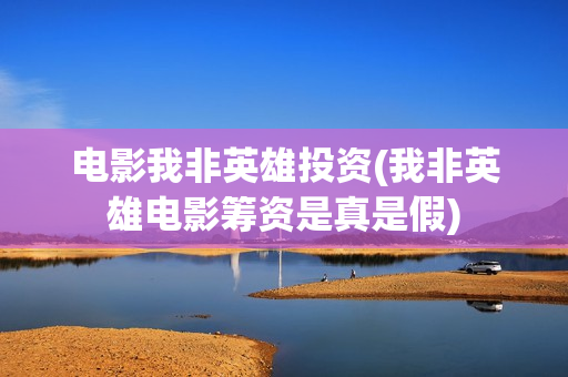 电影我非英雄投资(我非英雄电影筹资是真是假)