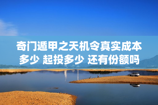 奇门遁甲之天机令真实成本多少 起投多少 还有份额吗(奇门遁甲天机徐业)