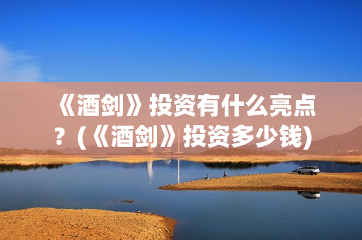  《酒剑》投资有什么亮点？(《酒剑》投资多少钱)