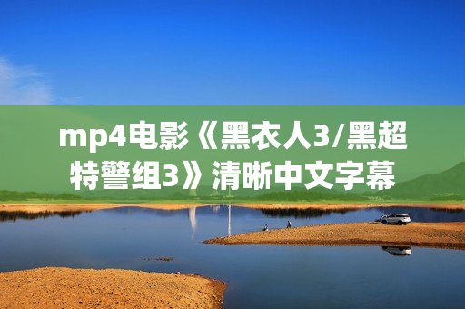 mp4电影《黑衣人3/黑超特警组3》清晰中文字幕