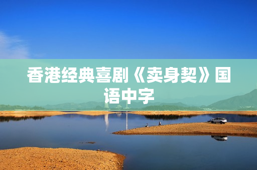 香港经典喜剧《卖身契》国语中字