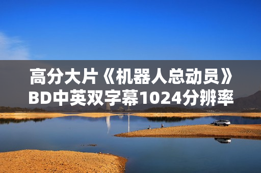 高分大片《机器人总动员》BD中英双字幕1024分辨率