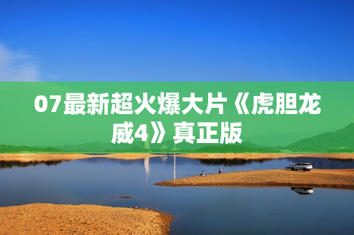 07最新超火爆大片《虎胆龙威4》真正版