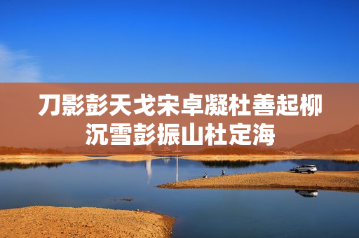 刀影彭天戈宋卓凝杜善起柳沉雪彭振山杜定海