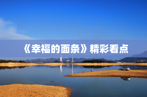 《幸福的面条》精彩看点